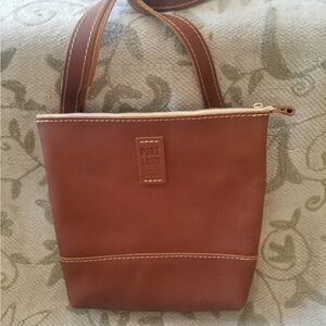 Portland Leather Tan Festival Crossbody Bag